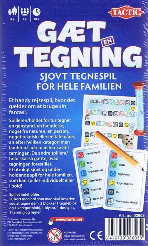 Gæt en tegning, Rejsespil (2)